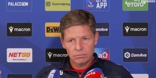 满面愁容！水晶宫主帅：若球队很成功我也不会在这，担心我们未来