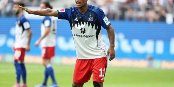 2-1，18岁新星利剑出鞘，德甲升班马汉堡终结3轮不胜 迎赛季首胜